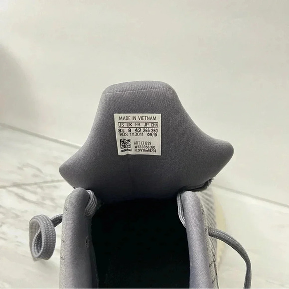 Adidas Alphabounce Gray Running Shoes Sneakers Size 8.5 Style EF1229 Mesh - Picture 11 of 11